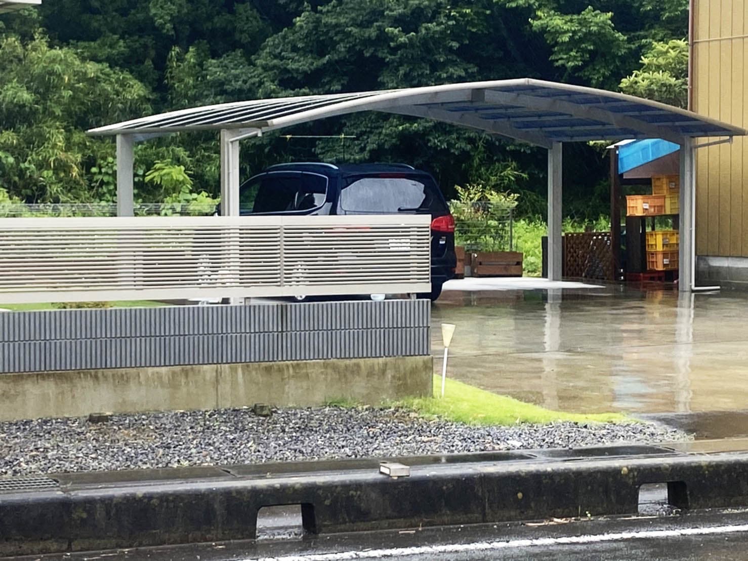 外構工事一式(土間工事・カーポート・ブロック・フェンス)